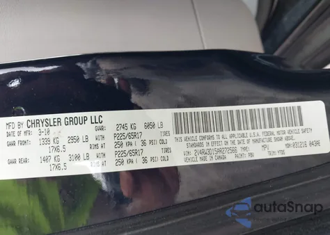 2010 Volkswagen Routan Se from USA, damaged, VIN 2V4RW3D15AR272566